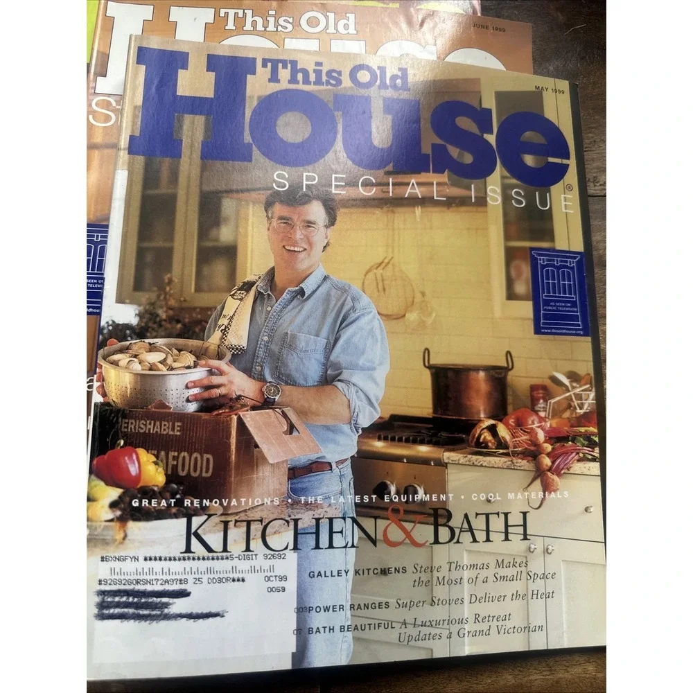 Lot of 13‎ THIS OLD HOUSE Magazines From 1999 to 2001